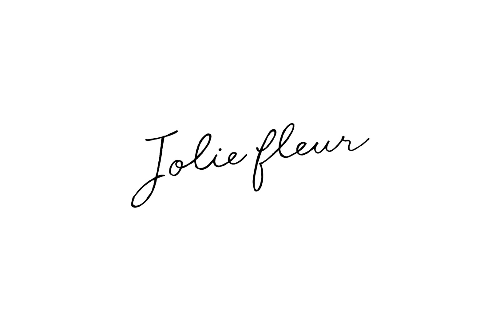 ハウス オブ ローゼ「Jolie Fleur ジョリフルール」パッケージ_ロゴ