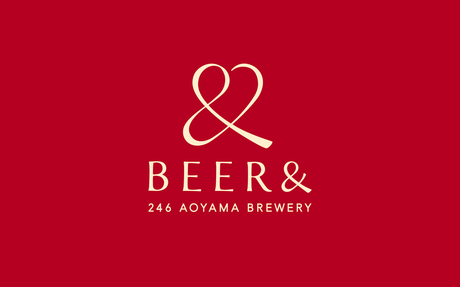 クラフトビール醸造所 BEER&（ビアランド）ロゴ