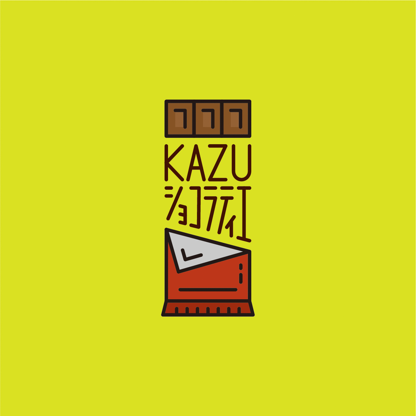 KAZU ショコラティエ「YouTubeロゴ」