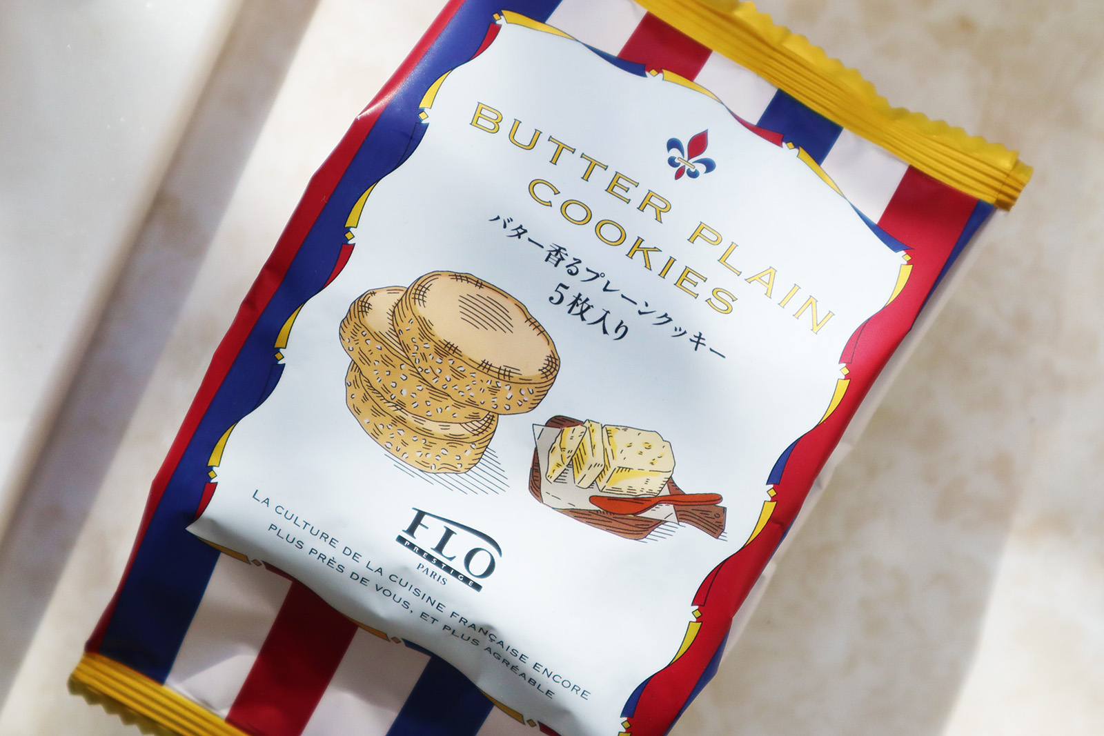 FLO「バタープレーンクッキー」パッケージデザイン_2